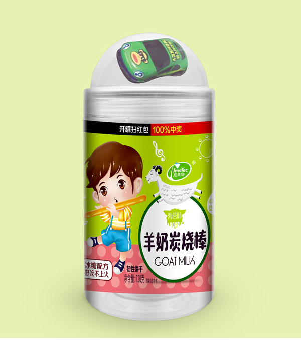 意美特羊奶炭燒棒海苔味