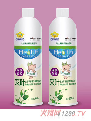 金盾愛嬰馬齒莧古艾葉菖蒲金銀花方草本精華保健浴液250ml