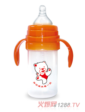 Babykin（貝沁）標(biāo)口直身PP嬰兒奶瓶160ML