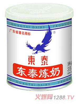 東泰調(diào)制加糖煉乳（全拉蓋）357g