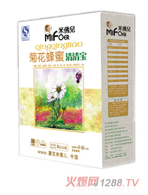 嘉寶米佛兒菊花蜂蜜清清寶