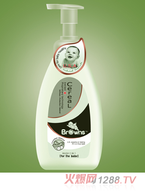 布朗天使嬰兒洗沐二合一（小黃瓜）500ml