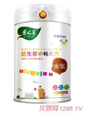 愛之藍(lán)益生菌護(hù)暢配方米乳