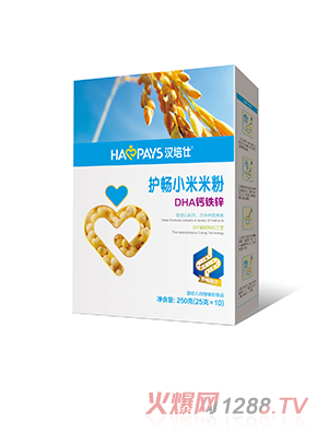 漢培仕DHA鐵鋅鈣護(hù)暢小米米粉 盒裝