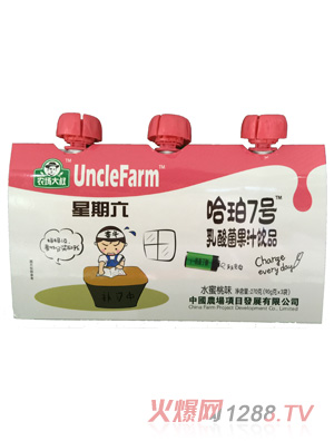 農(nóng)場大叔水蜜桃味乳酸菌果汁飲品