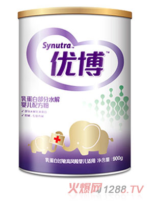 優(yōu)博乳蛋白部分水解配方粉