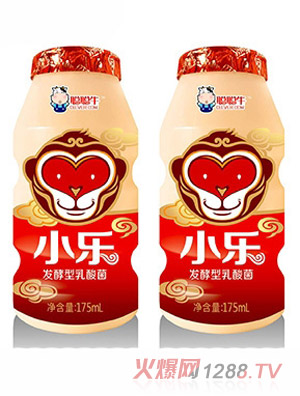 聰聰牛小樂(lè)發(fā)酵型乳酸菌175ml紅色