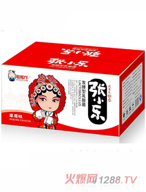 聰聰牛張小樂(lè)發(fā)酵型乳酸菌草莓味450mlx15瓶