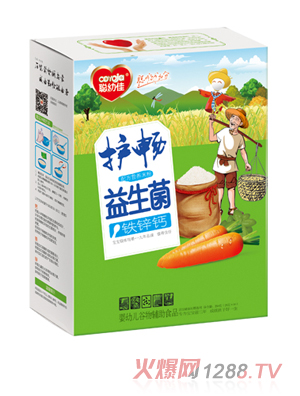 聰幼佳益生菌護(hù)暢配方營養(yǎng)米粉-鐵鋅鈣