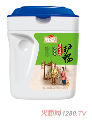 牡愛益生菌護(hù)暢奶米粉 桶裝