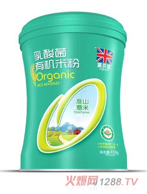 英貝臣淮山薏米乳酸菌有機(jī)米粉