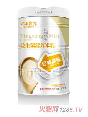 親親最優(yōu)益生菌營養(yǎng)米乳-經典原味