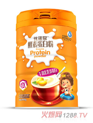 優(yōu)諾冠牛初乳乳清蛋白酵素蛋白粉