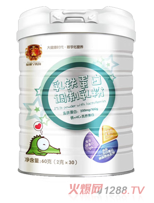 皇家丫克瑪乳鐵蛋白調(diào)制乳粉