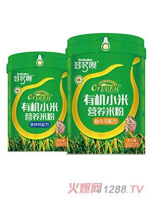 多多唄有機(jī)小米營養(yǎng)米粉500g