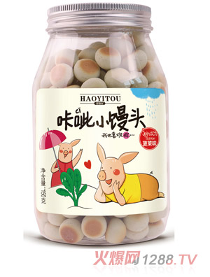 好意頭咔呲小饅頭 菠菜味