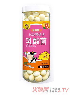 嘻嘻熊機能鈣奶泡80g-乳酸菌