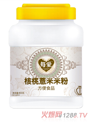 每愛(ài)核桃薏米米粉