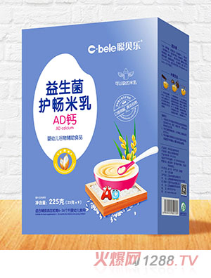 聰貝樂(lè)益生菌護(hù)暢米乳盒裝 AD鈣