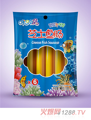 多嘉愛袋裝魚腸 芝士魚腸