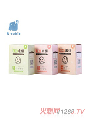 N-cubic恩庫(kù)克 無(wú)添加寶寶健康米餅50g