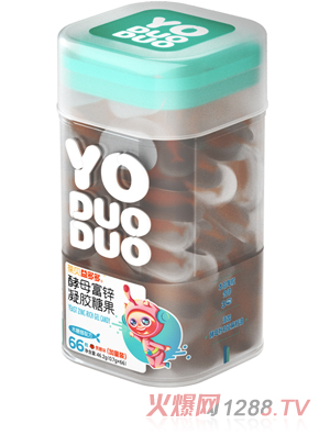 YODUODUO葆貝益多多酵母富鋅凝膠糖果