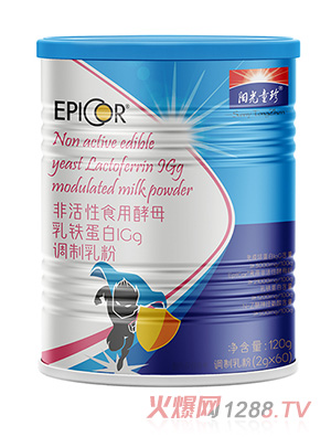 陽光童珍EPICOR非活性食用酵母乳鐵蛋白IGg調(diào)制乳粉