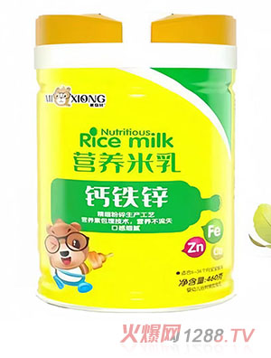 米奇熊鈣鐵鋅營養(yǎng)米乳