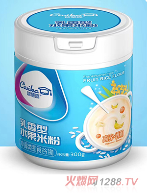 智慧嘉乳香型水果米粉（高鋅+香蕉）